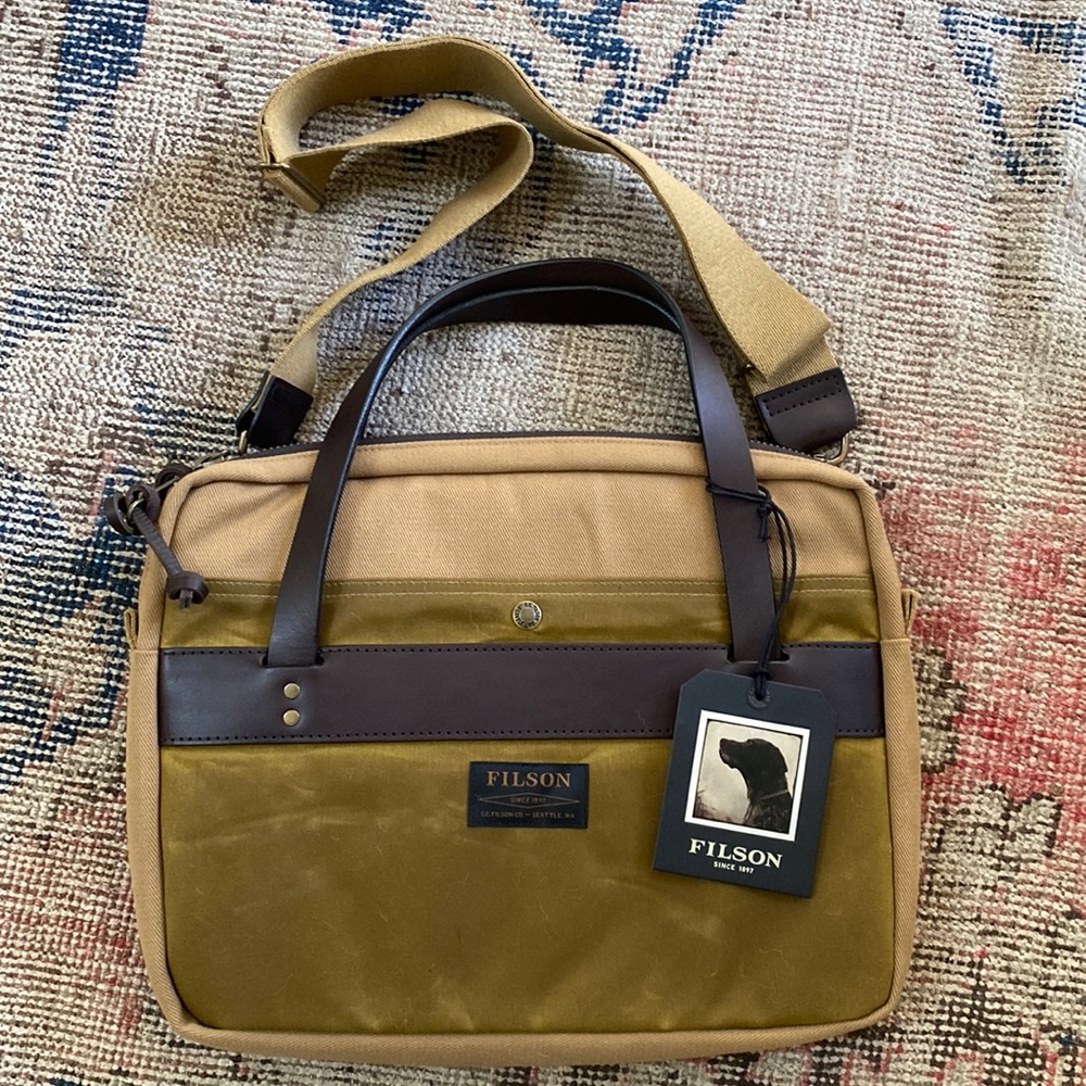 Filson Briefcase Bag NWT